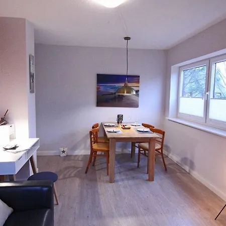 Apartmán Ferienwohnung Duenenhalm *