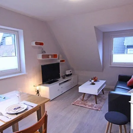 Apartmán Ferienwohnung Duenenhalm *